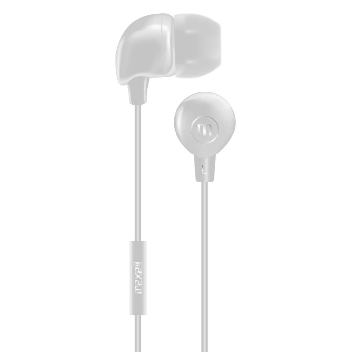MAXELL 347946 AUDIFONO INTRAUDITIVO CON MIC BLANCO