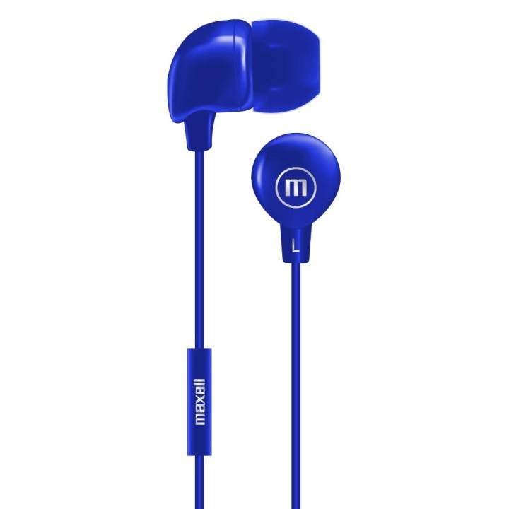 MAXELL 347948 AUDIFONO INTRAUDITIVO CON MIC AZUL