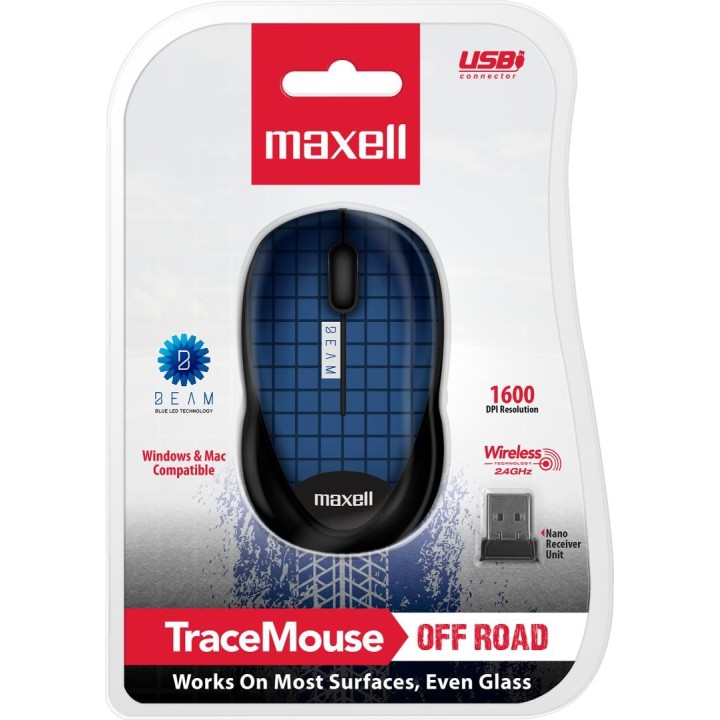 MAXELL 347960 MOUSE INALAMBRICO MOWL-250 AZUL