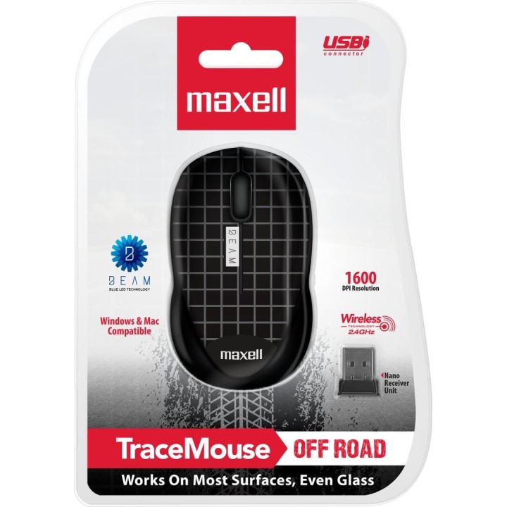 MAXELL 347961 MOUSE INALAMBRICO MOWL-250 NEGRO