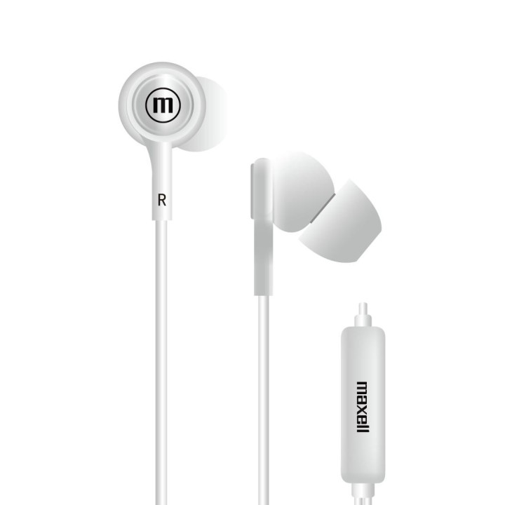 MAXELL 348121 AUDIFONO INTRAUDITIVO IN-TIPS BLANCO