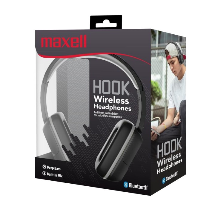 MAXELL 348172 AUDIFONO DIADEMA INALAMBRICO NEGRO