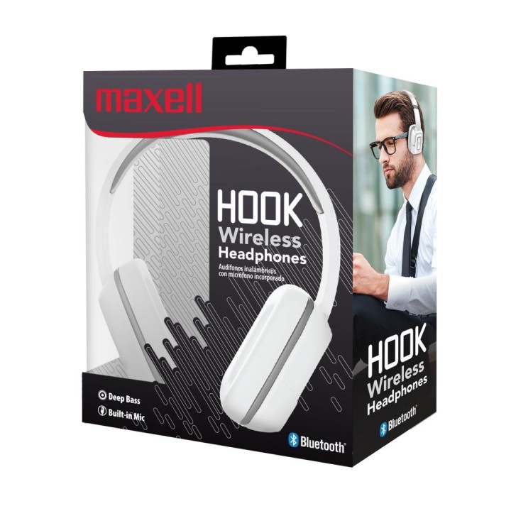 MAXELL 348173 AUDIFONO DIADEMA INALAMBRICO BLANCO