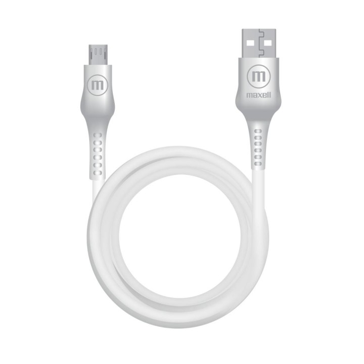 MAXELL 348212 CABLE USB A MICRO USB JELLEEZ BLANCO