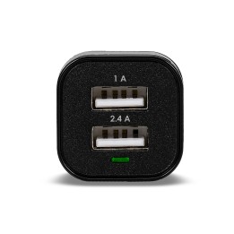 ARGOM AC-0112BK CARGADOR RAPIDO 2 USB CARRO