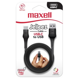 MAXELL 348215 CABLE USB TIPO C JELLEEZ NEGRO