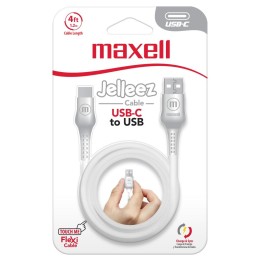 MAXELL 348216 CABLE USB TIPO C JELLEEZ BLANCO