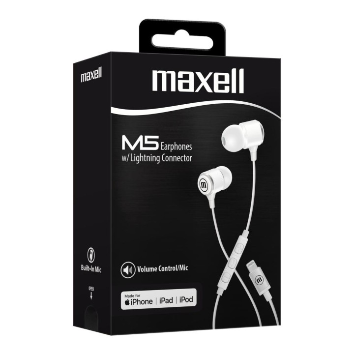 MAXELL 348228 APPL_EAR IN EAR CON CONECTOR LIGHTNING
