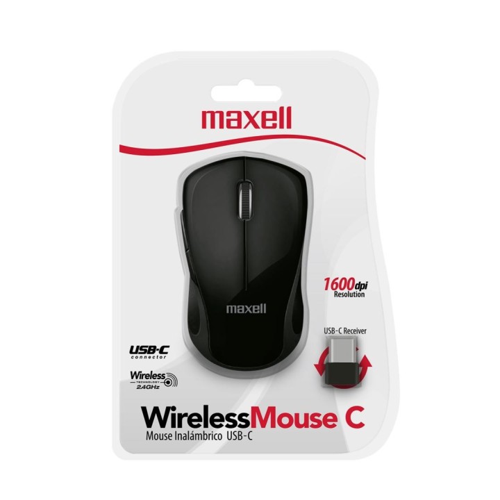MAXELL 348272 MOUSE INALAMBRICO MOWL-C USBC