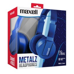 MAXELL 348304 AUDIFONO DIADEMA SOLID2 METALZ