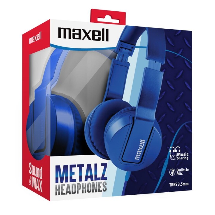 MAXELL 348304 AUDIFONO DIADEMA SOLID2 METALZ
