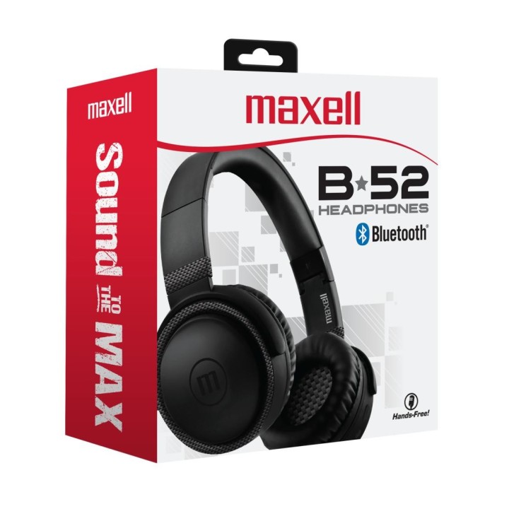 MAXELL 348356 AUDIFONO DIADEMA INALAMBRICO NEGRO
