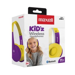 MAXELL 348366 AUDIFONO INALAMBRICO NIÑO HP-BT350 MORADO