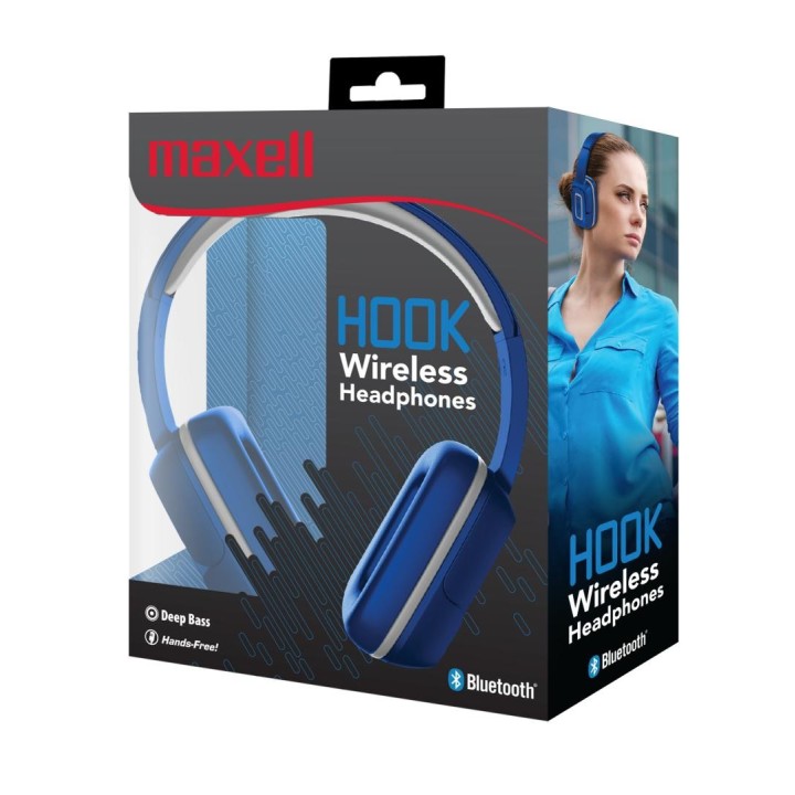 MAXELL 348385 AUDIFONO DIADEMA INALAMBRICO AZUL