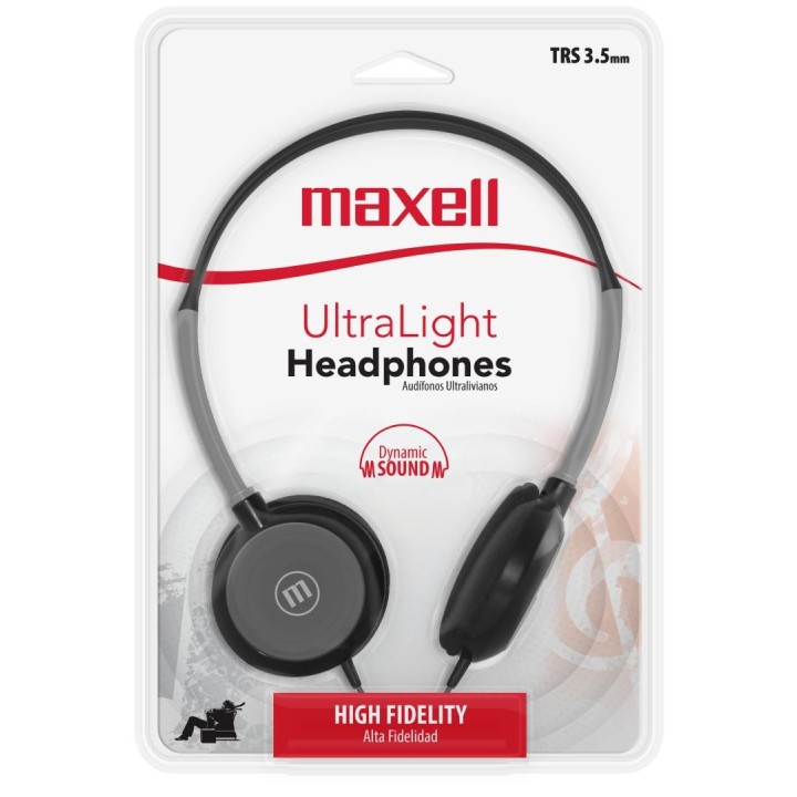 MAXELL 348405 AUDIFONOS ULTRA LIGEROS HP-200