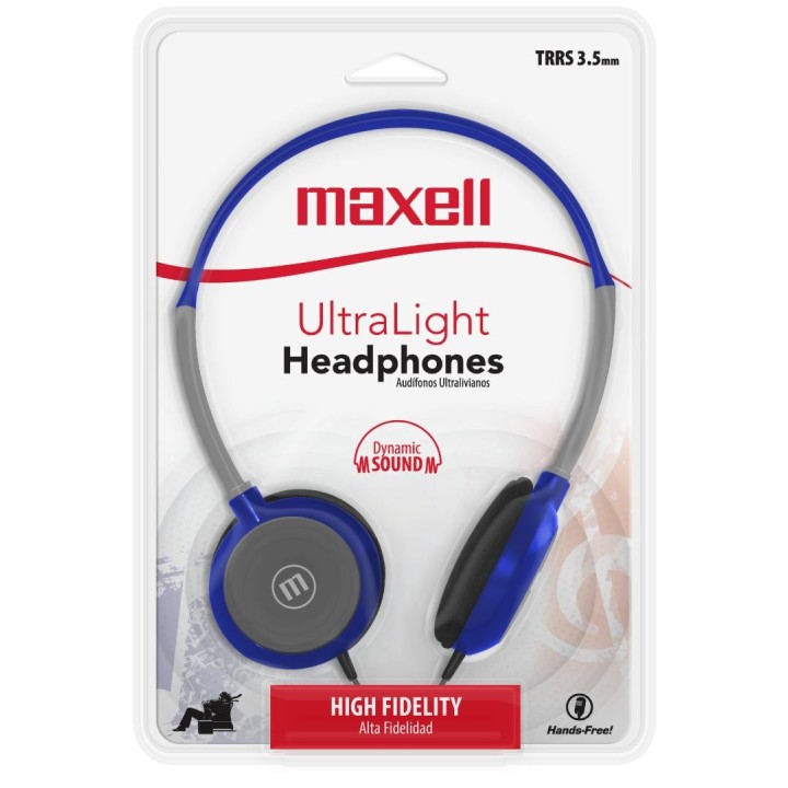 MAXELL 348407 AUDIFONOS ULTRA LIGEROS HP-200