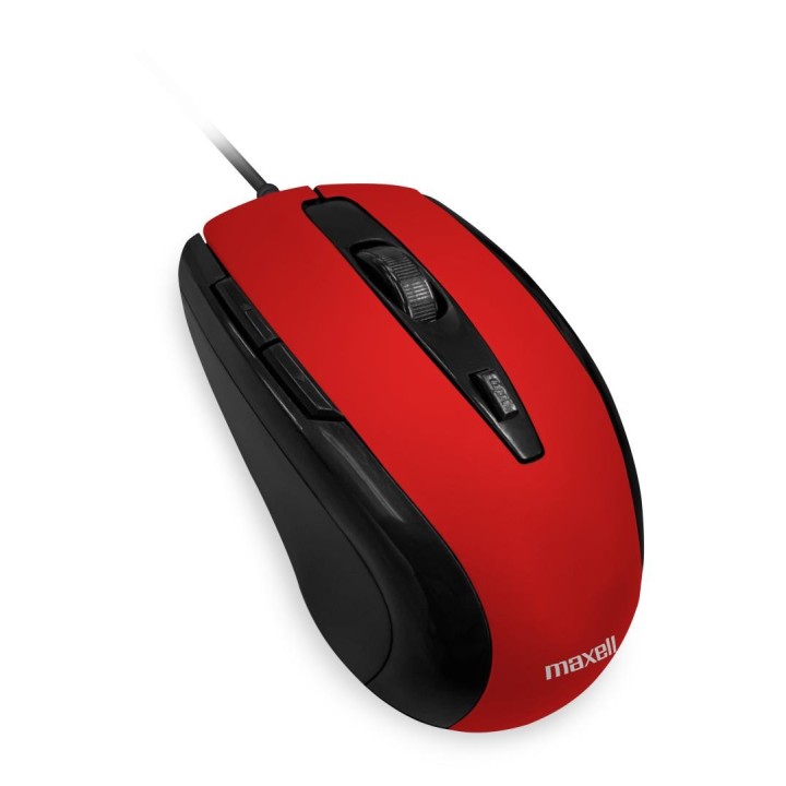 MAXELL 348418 RATON OPTICO MOWR-105 ROJO