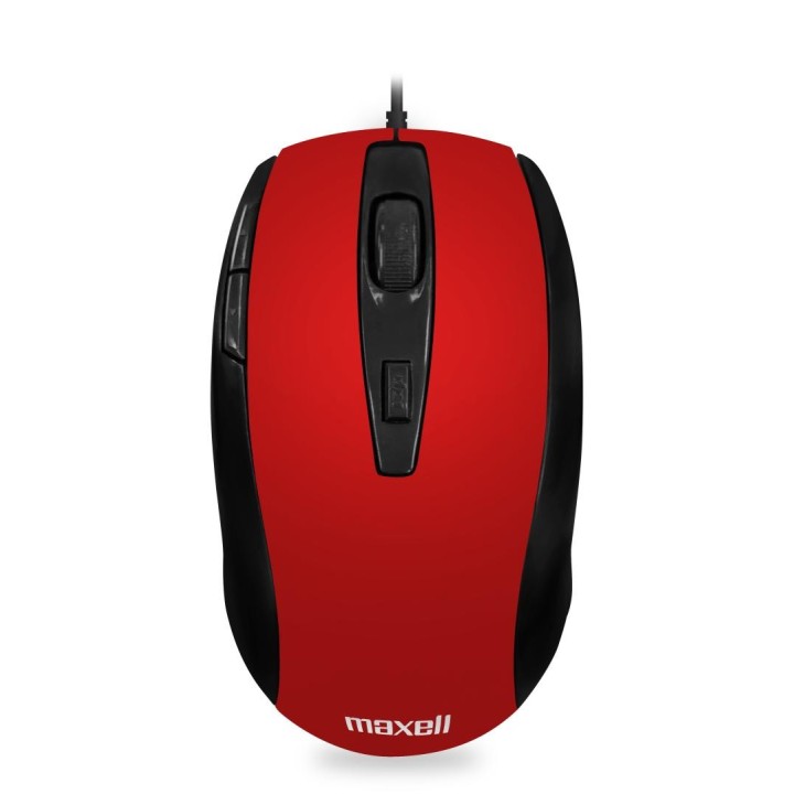 MAXELL 348418 RATON OPTICO MOWR-105 ROJO