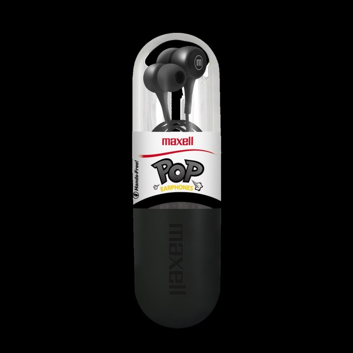 MAXELL 348440 AUDIFONO INTRAUDITIVO IN-POP NEGRO