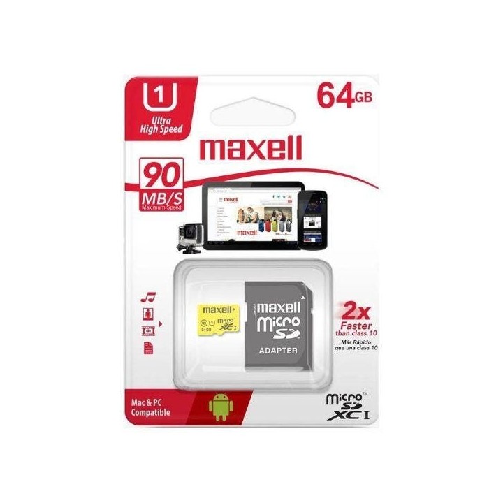 MAXELL 348471 MEMORIA USB MICRO 64GB