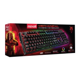 MAXELL 348473 TECLADO GAMING MECANICO METALICO