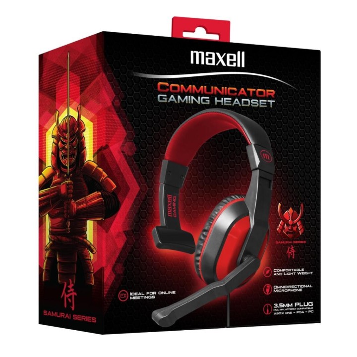 MAXELL 348485 HEADSET PARA JUEGO UN LADO 3.5MM