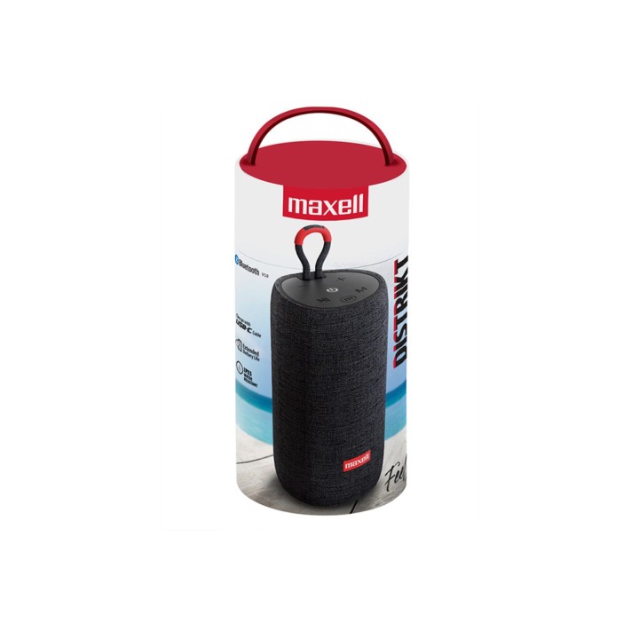 MAXELL 348550 PARLANTE INALAMBRICO DISTRIKT NEGRO