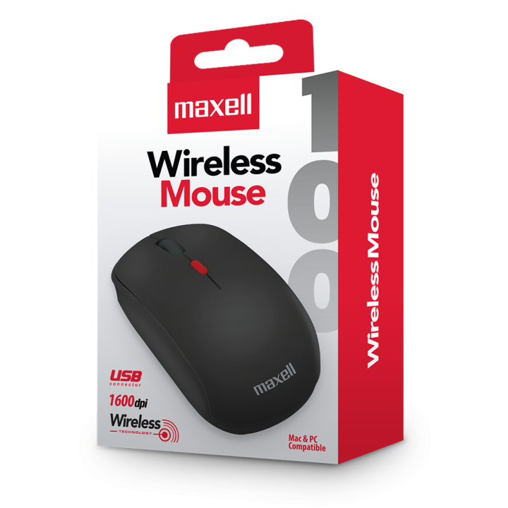 MAXELL 348584 MOUSE INALAMBRICO MOWL-100 NEGRO