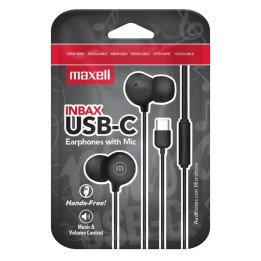 MAXELL 348594 IN-BAX-USBC-USB-NEGRO