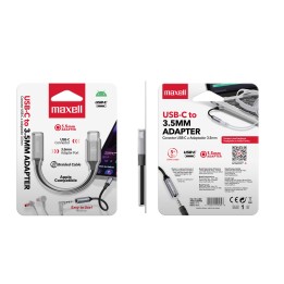 MAXELL 348616 CABLE USB C A 3.5 MM ADAPTADOR