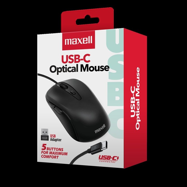 MAXELL 348624 RATON OPTICO MOWR-105C NEGRO