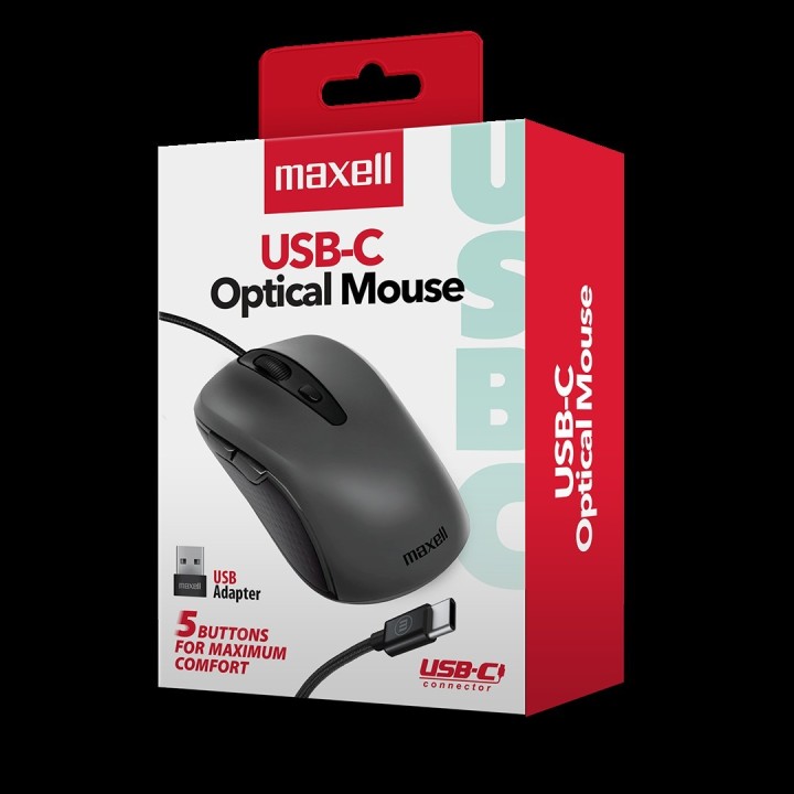 MAXELL 348625 RATON OPTICO MOWR-105C SLV