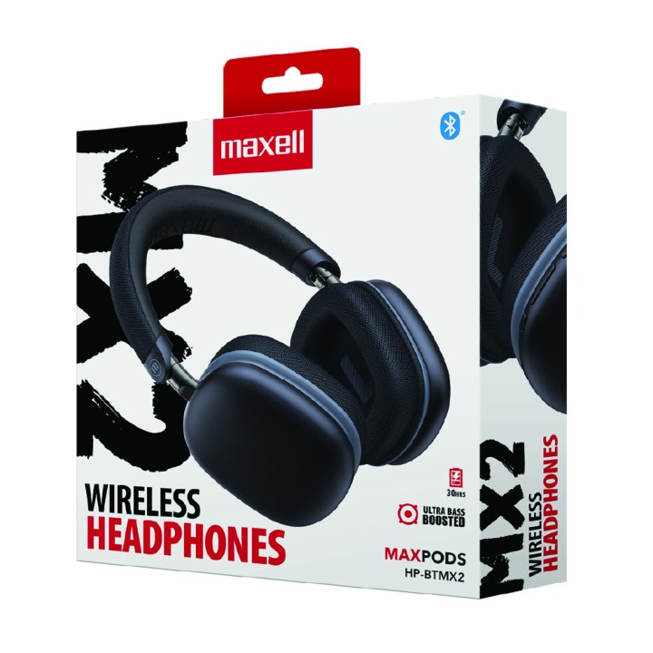 MAXELL 348631 AUDIFONO DIADEMA HP-BTMX2 MAXPODS