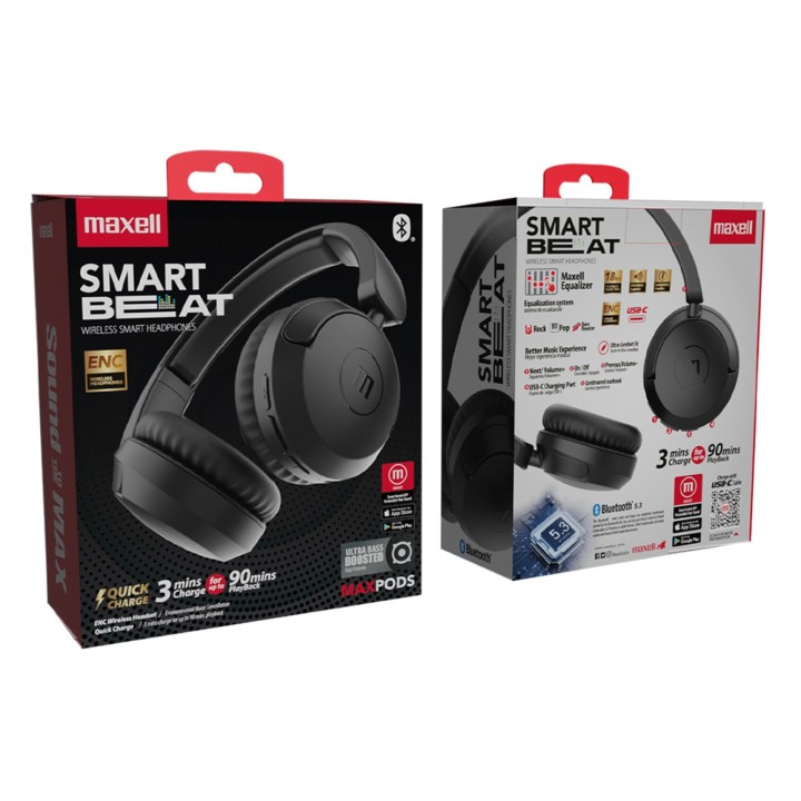 MAXELL 348640 AUDIFONO DIADEMA HP-BT250SM
