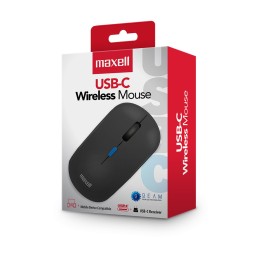 MAXELL 348641 RATON MOWR-200C Inalámbrico Tipo C