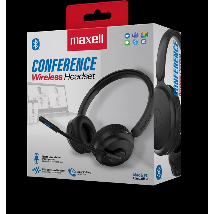 MAXELL 348643 AUDIFONO DIADEMA HS-BTH CONFERENC TWS