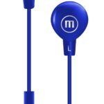IN-BAX EARPHONES W/MIC BLUE