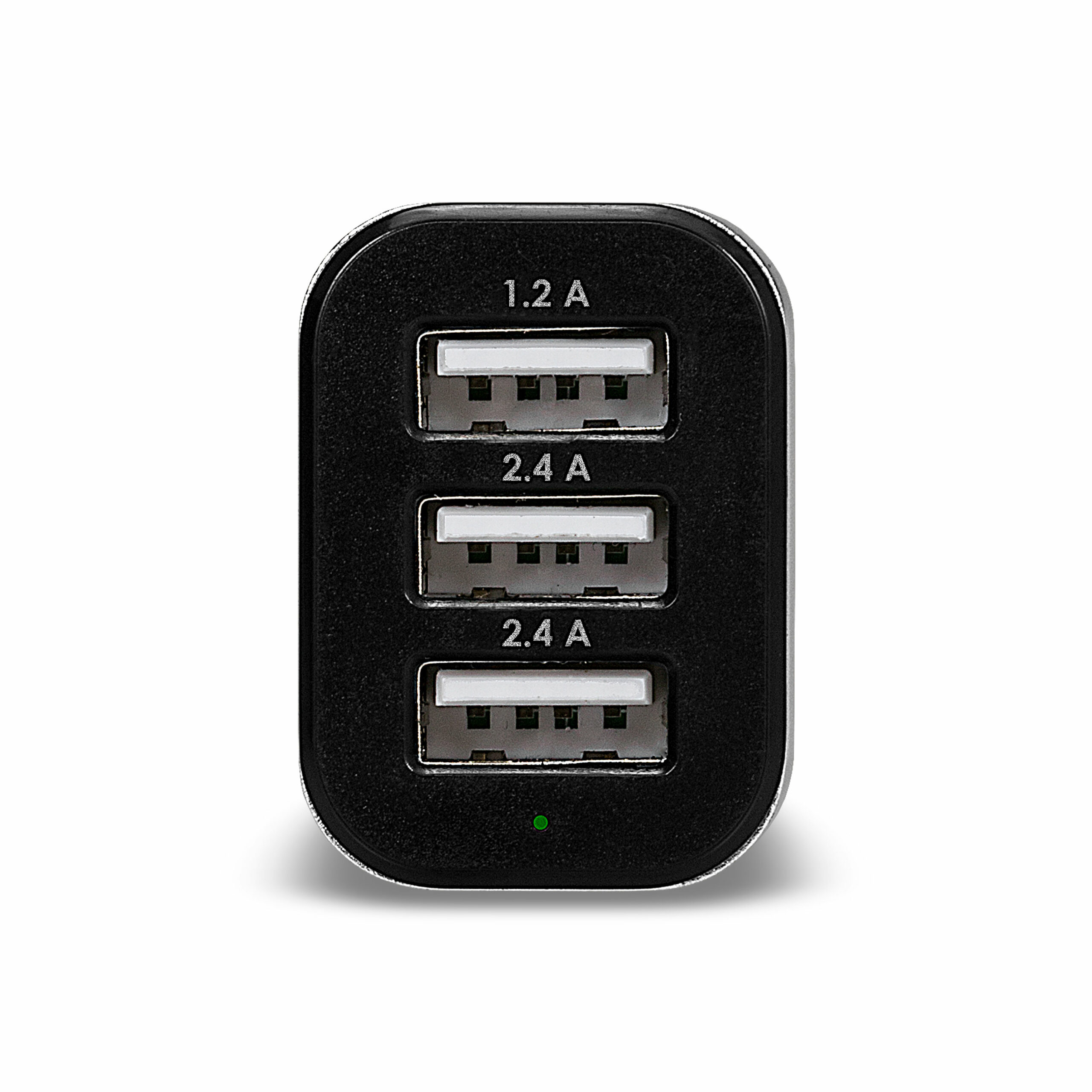 Cargador Rapido USB 3-Puertos para Auto 6A