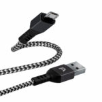 Cable Micro USB a USB 2.0 – Nylon trenzado  Carga rápida  1.8M/6FT