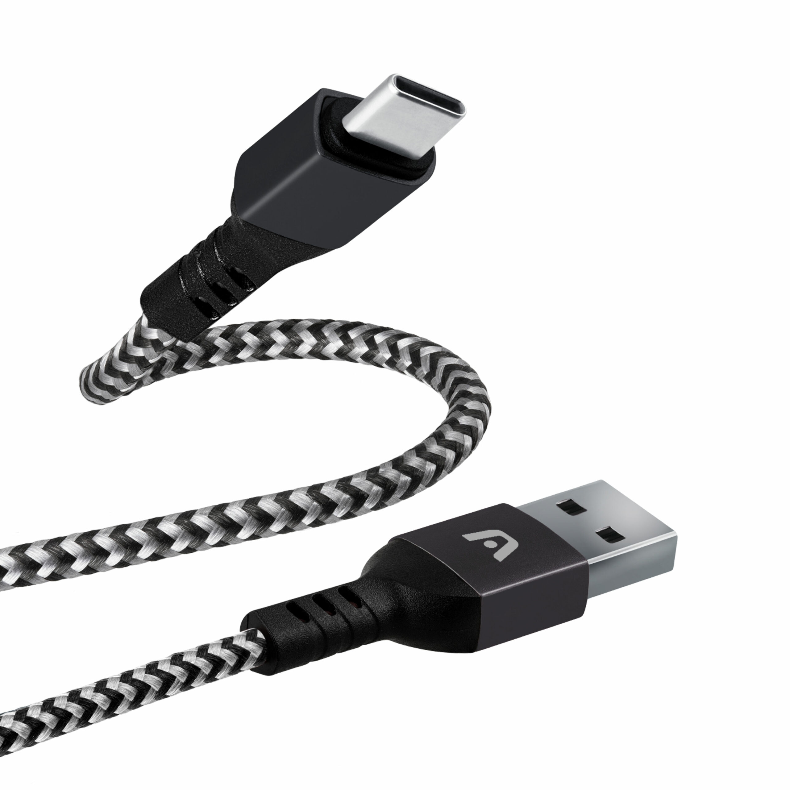 Cable Tipo-C a USB 2.0 Carga rápida -1.8M/6FT – NEGRO