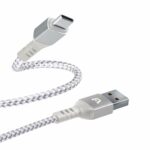 Cable Tipo-C a USB 2.0 – Nylon trenzado  Carga rápida  -1.8M/6FT