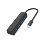 Mini Hub de 4-puertos USB 3.0 – 5GBPS / Tipo-C