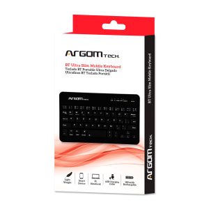 ARGOM ARG-KB-0203 TECLADO PORTATIL INALAMBRICO ULTRA DELGADO