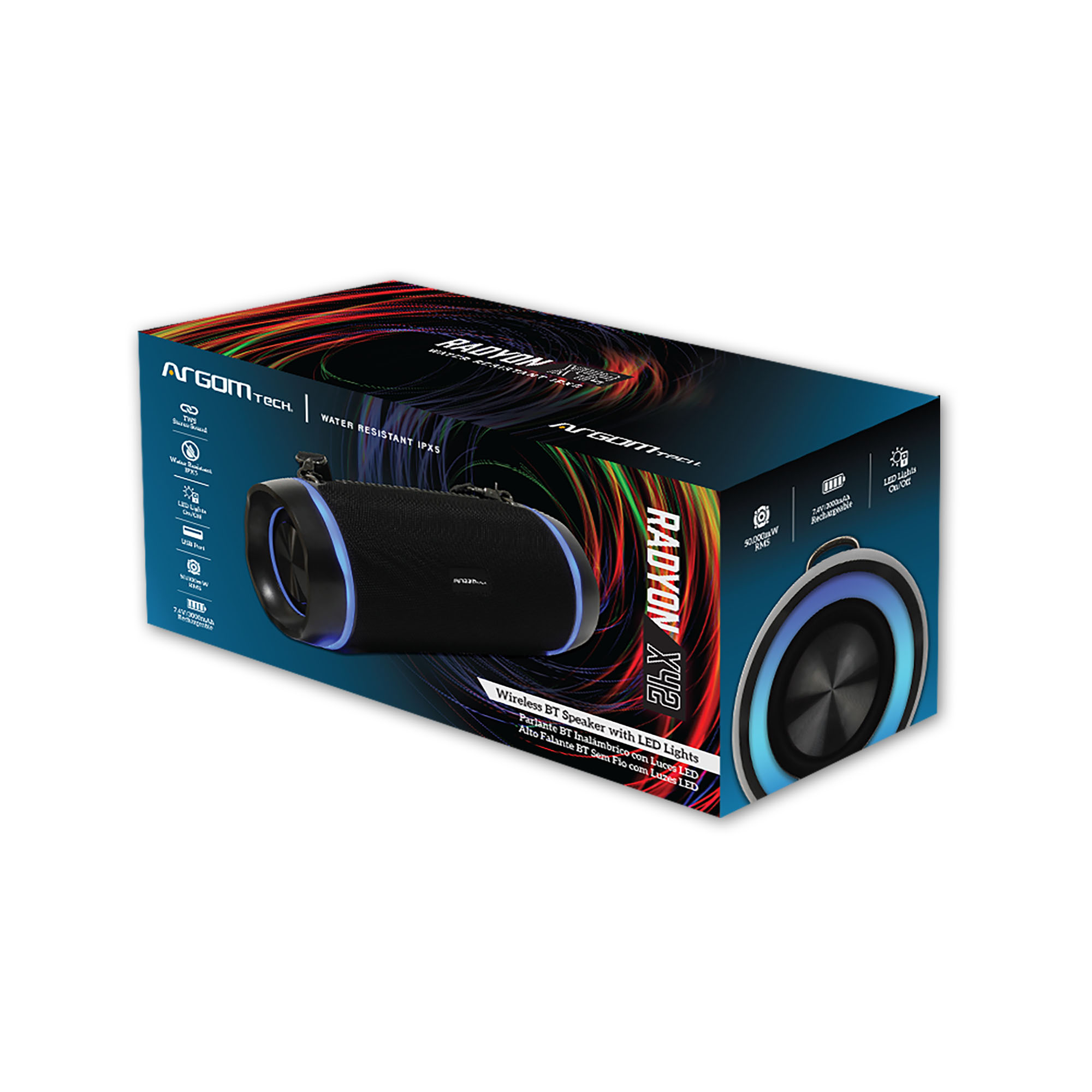 ARGOM ARG-SP-3142BK PARLANTE INALAMBRICO