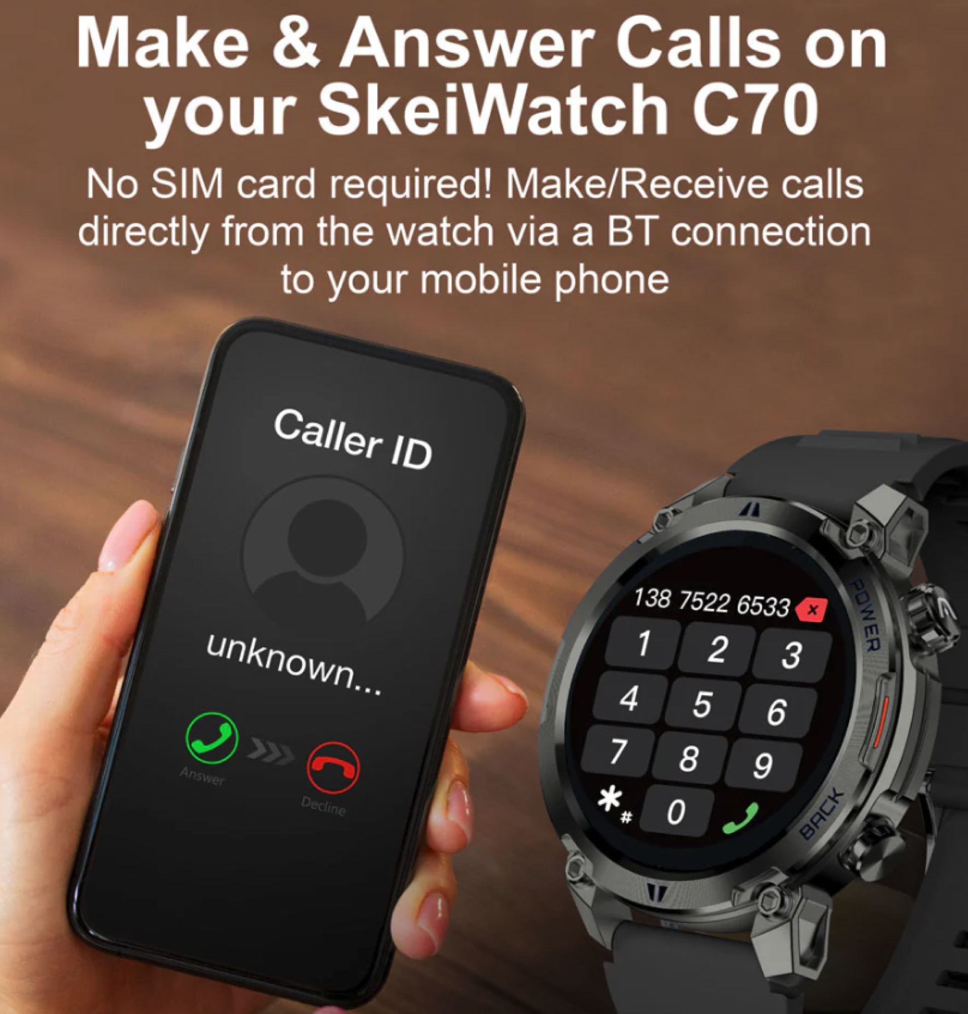 ARGOM ARG-WT-6070 BL RELOJ INTELIGENTE - Imagen 7