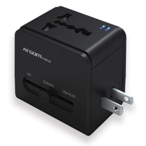 ARGOM ADAPTADOR DE VIAJE UNIVERSAL CARGA RAPIDA