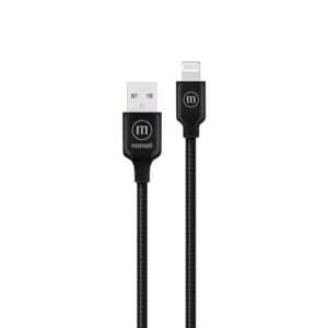 MAXELL 348590 CABLE USB USB A LIGHTNING CARGA RAPIDA 2MTS NEGRO