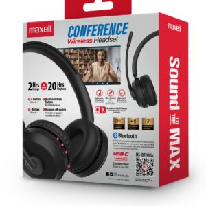 Maxell 348643 Audífono CONFERENCE HEADSET Inalámbrico Maxell.