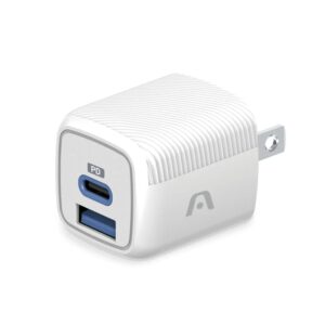 ARGOM ARG-AC-0116WT CARGADOR TIPO C+USB 38W
