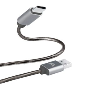ARGOM CABLE TIPO C A USB 2.0 TRENZADO